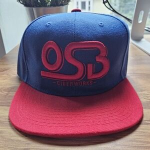 OSB Ciderworks Buffalo Bills Colorway Snapback Hat Blue And Red Adjustable